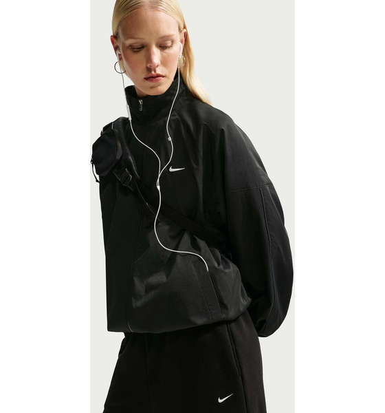 NIKE Women's Oversized High-rise Shorts Studio Fleece Medium Weight på