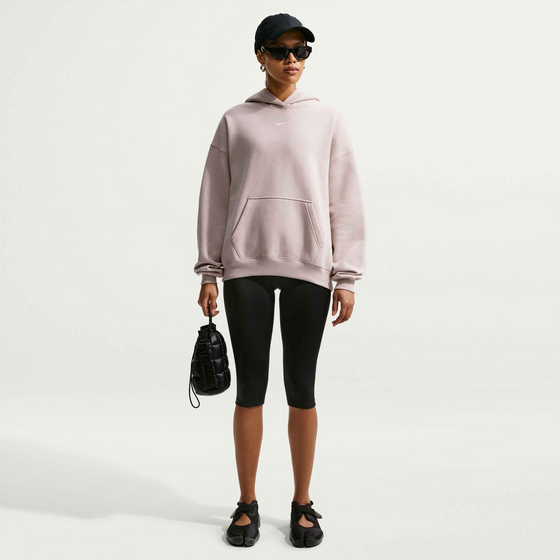 NIKE Women's Oversized Pullover Hoodie Studio Fleece Medium Weight på
