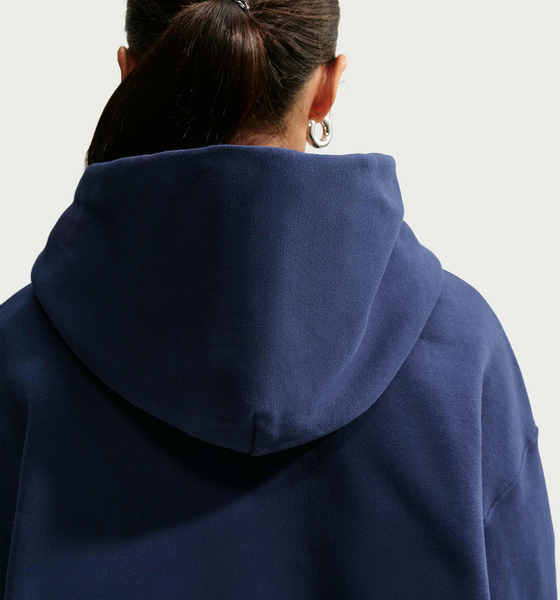 NIKE Women's Oversized Pullover Hoodie Studio Fleece Medium Weight på