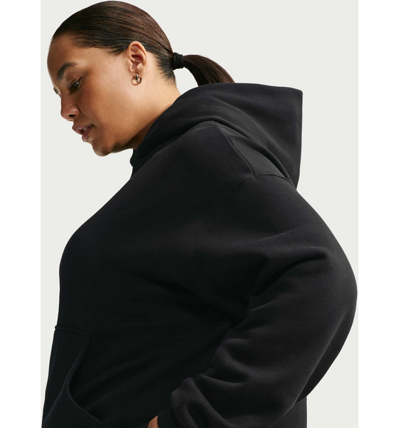 NIKE Women's Oversized Pullover Hoodie Studio Fleece Medium Weight på