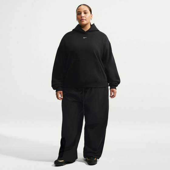 NIKE Women's Oversized Pullover Hoodie Studio Fleece Medium Weight på