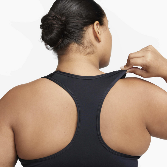 NIKE Women's Padded Sports Bra (plus Size) Swoosh Medium Support på