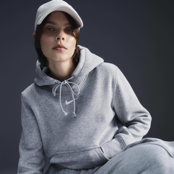 NIKE Women's Pullover Hoodie Sportswear Phoenix Fleece på