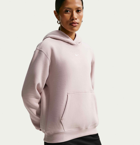 NIKE Women's Pullover Hoodie Studio Fleece Medium Weight på