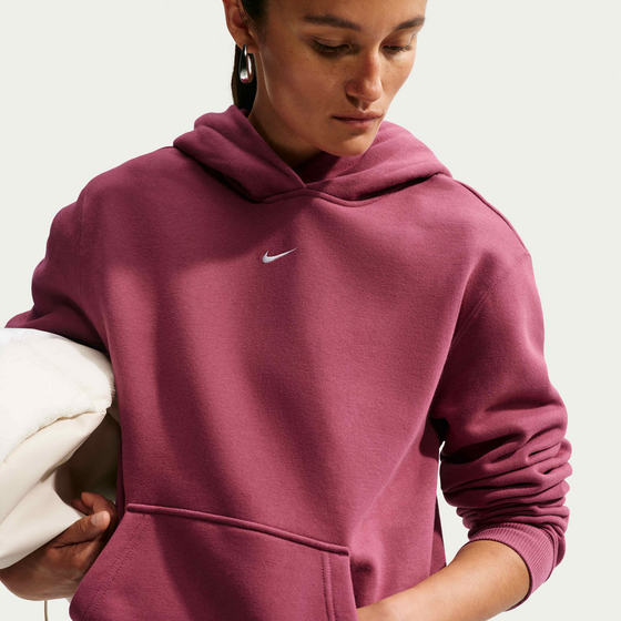 NIKE Women's Pullover Hoodie Studio Fleece Medium Weight på