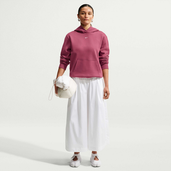 NIKE Women's Pullover Hoodie Studio Fleece Medium Weight på