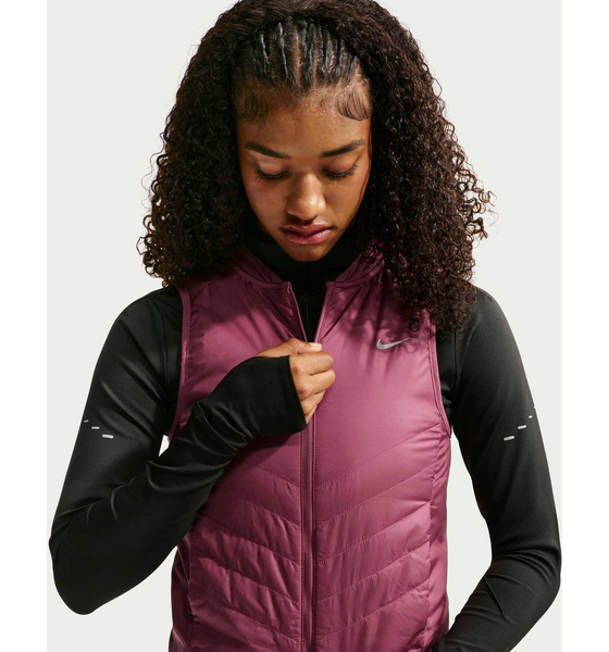 NIKE Women's Repel Warm Running Vest Tempo på