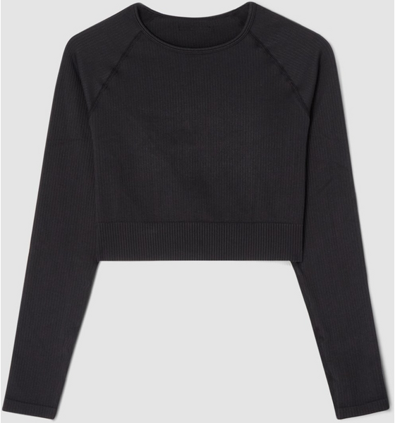 FRANK DANDY Women's Ribbed Cropped Top på