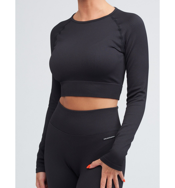 FRANK DANDY Women's Ribbed Cropped Top på