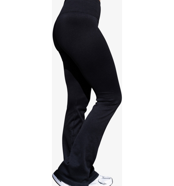 FRANK DANDY Women's Ribbed Flare Tights på