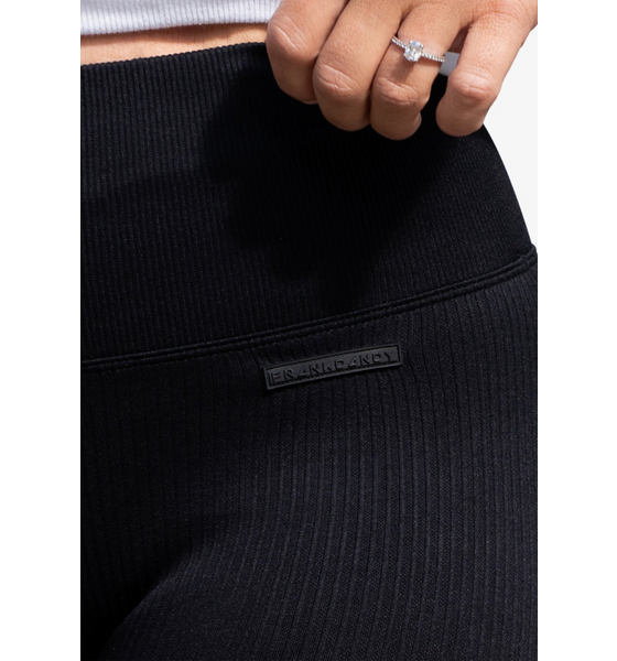 FRANK DANDY Women's Ribbed Flare Tights på