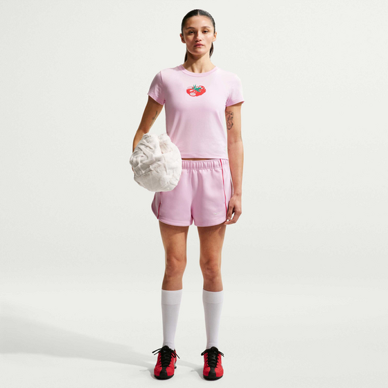 NIKE Women's Slim Mod-cropped T-shirt Sportswear Chill Knit på