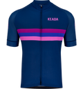KEADA SPORTS Womens Short Sleeved Cycling Jersey - Sunset på