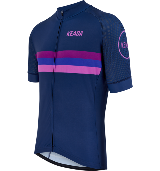 KEADA SPORTS Womens Short Sleeved Cycling Jersey - Sunset på