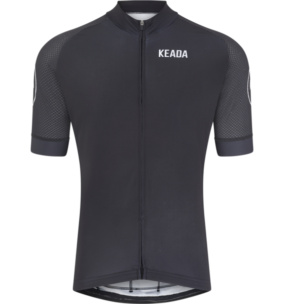 KEADA SPORTS Womens Essential Short Sleeved Cycling Jersey - Black på