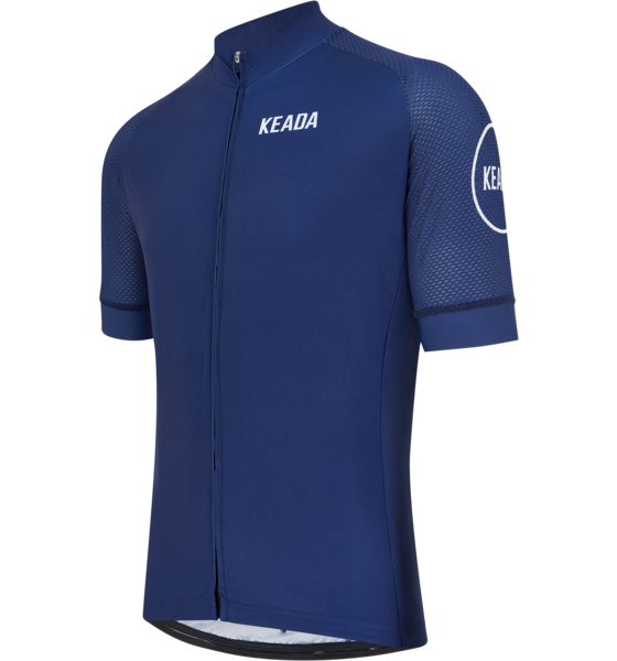 KEADA SPORTS Womens Essential Short Sleeved Cycling Jersey - Navy på