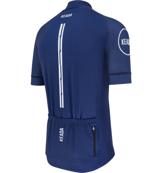 KEADA SPORTS Womens Essential Short Sleeved Cycling Jersey - Navy på