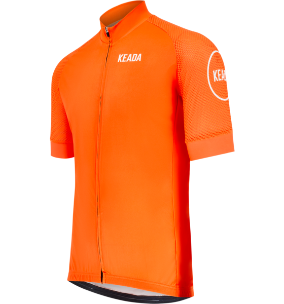 KEADA SPORTS Womens Essential Short Sleeved Cycling Jersey - Orange på