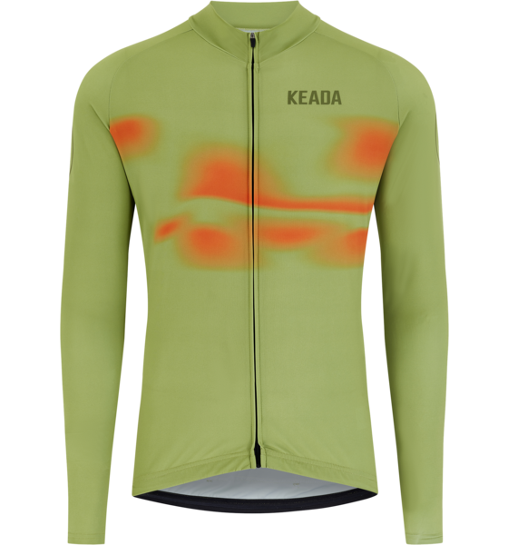 KEADA SPORTS Womens Long Sleeved Cycling Jersey - Onwards Five på