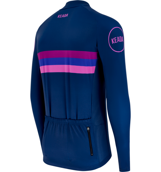 KEADA SPORTS Womens Long Sleeved Cycling Jersey - Sunset på