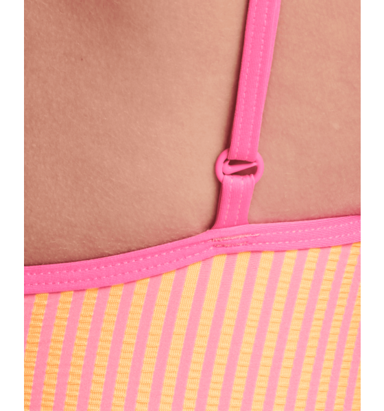 NIKE Womens Ripple Texture Square Neck One Piece på