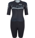 KEADA SPORTS Womens Sleeved Trisuit - Signal Two på