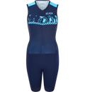 KEADA SPORTS Womens Sleeveless Trisuit - Signal Three på
