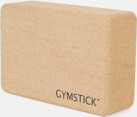 GYMSTICK Yoga Block Cork på