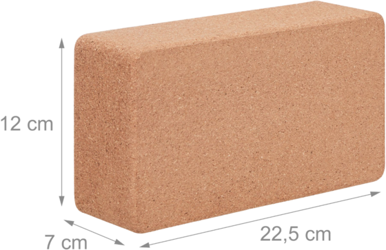 B2X Yoga Block In Cork, Set Of 2 på