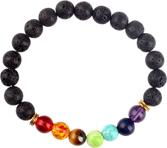 ONAMASTE Yoga Bracelet – Volcanic Stones på
