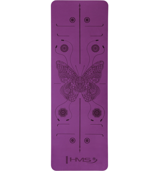 NORTHIX Yoga Mat Tpe Violet – Non-slip, Eco-friendly på