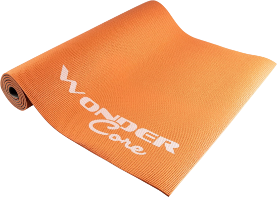 B2X Yoga Mat, Large Anti-slip, 170cm, Orange/grey på