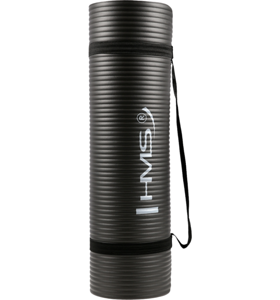 NORTHIX Yoga Mat, Non-slip, Black, 12 Mm Thickness på