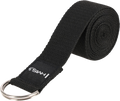 NORTHIX Yoga Strap, Black, Durable, Adjustable Length på
