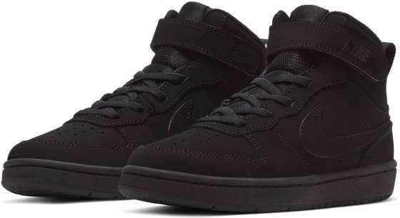 NIKE Younger Kids' Shoes Court Borough Mid 2 på