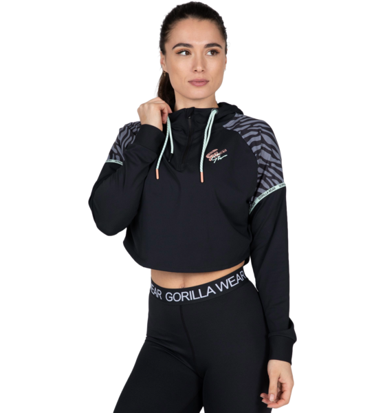 GORILLA WEAR Zion Cropped Hoodie på