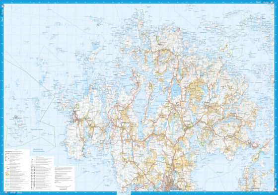 CALAZO Åland Ahvenanmaa 1:60 000 på