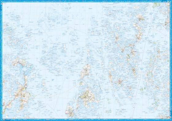 CALAZO Åland Ahvenanmaa 1:60 000 på