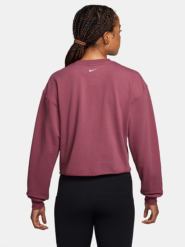 NIKE W NP DF CREW FLC TT GRDNT på