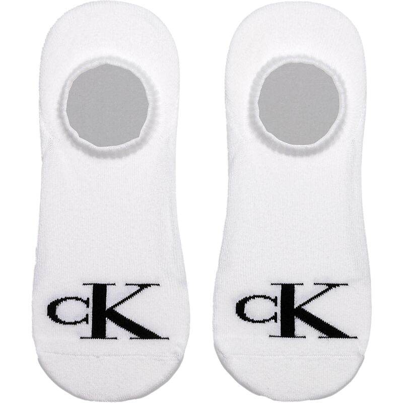 CALVIN KLEIN U Footie High Cut 2p Monogram på