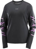 SALOMON SHAKEOUT CORE GRAPHIC LS TEE W på