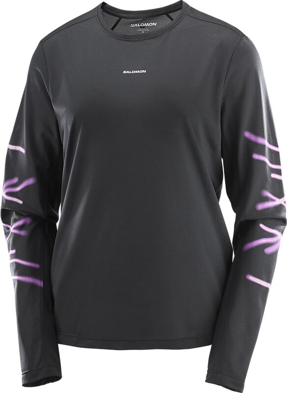 SALOMON SHAKEOUT CORE GRAPHIC LS TEE W på