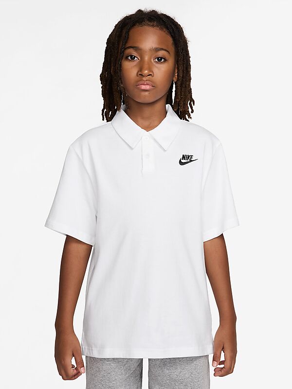 NIKE J NSW CLUB KNIT SS POLO LBR på