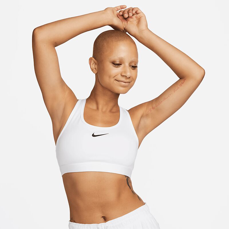NIKE W Nk Swsh Med Spt Bra på