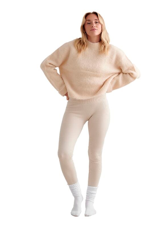 AIM´N W Ribbed Wool Leggings på