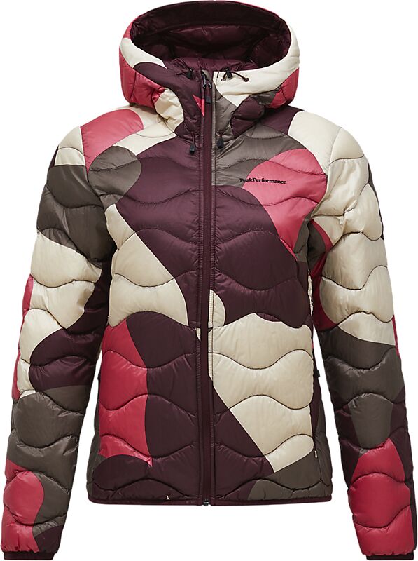 PEAK PERFORMANCE W AOP HELIUM DOWN HOOD på
