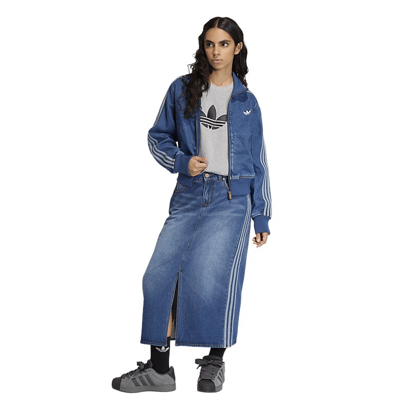 ADIDAS ORIGINALS W 3S SKIRT DENIM på