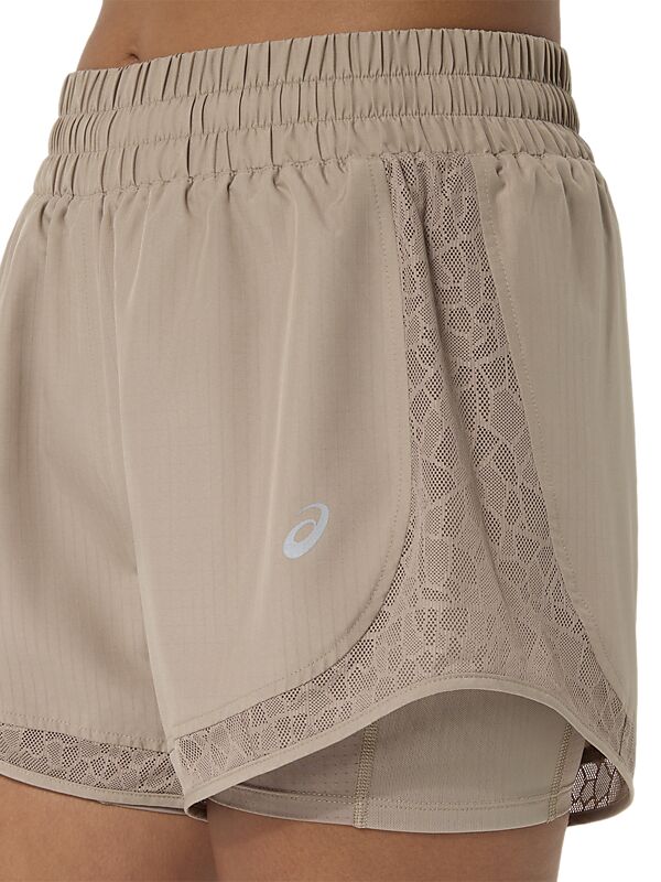 ASICS W NAGINO RUN ADJUSTABLE 4IN SHORT på
