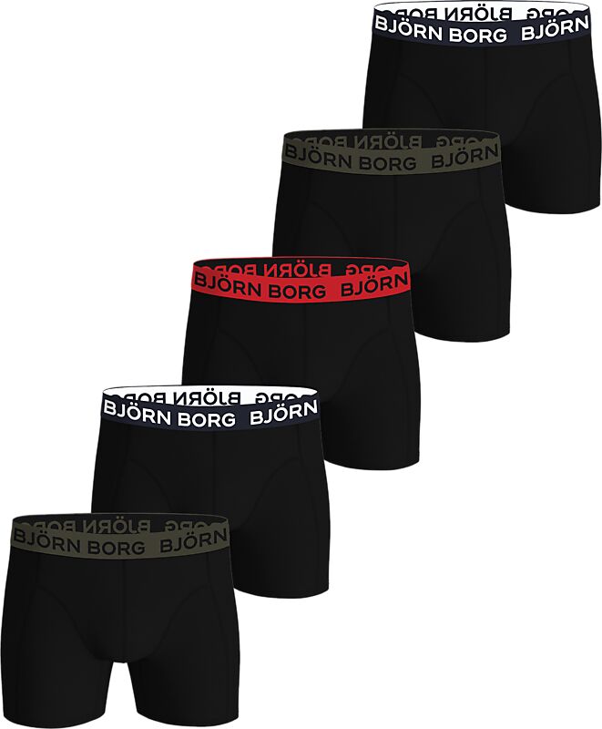 BJÖRN BORG M Cotton Stretch Boxer 5p på