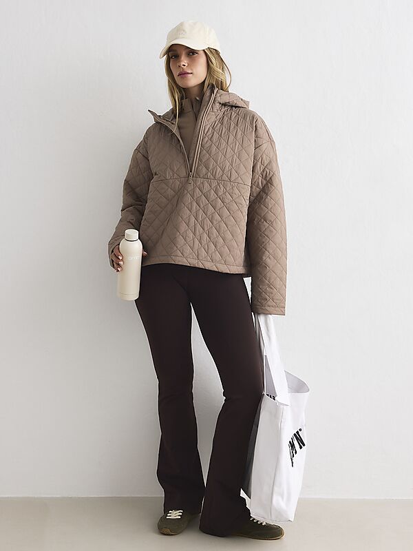 AIM´N W CROPPED QUILTED ANORAK på